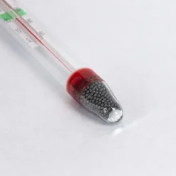 SunSun WDJ-02 Aquarium Thermometer -1–43 °C / 35–105 °F analoges Glasthermometer mit Saugnapf für Aquarium Temperatur, Terrarium oder Gewächshaus