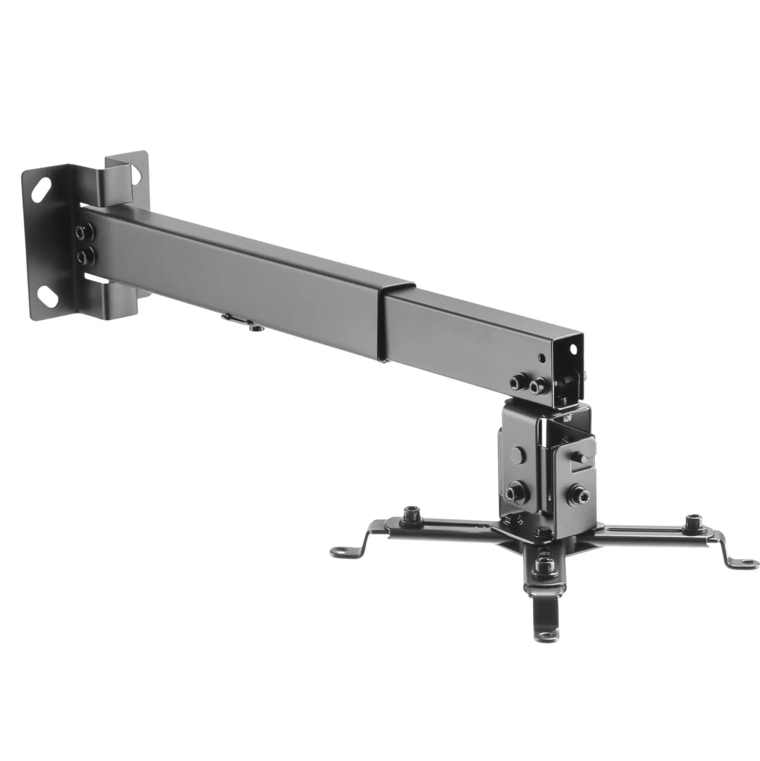 Toboli Beamerhalterung 20kg universelle Projektorhalterung Decke und Wand 43-65cm schwenkbar drehbar