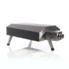 Toboli Gas Pizzaofen mit Pizzastein Ø330mm mit Drehfunktion tragbar für Garten und Outdoor geeignet