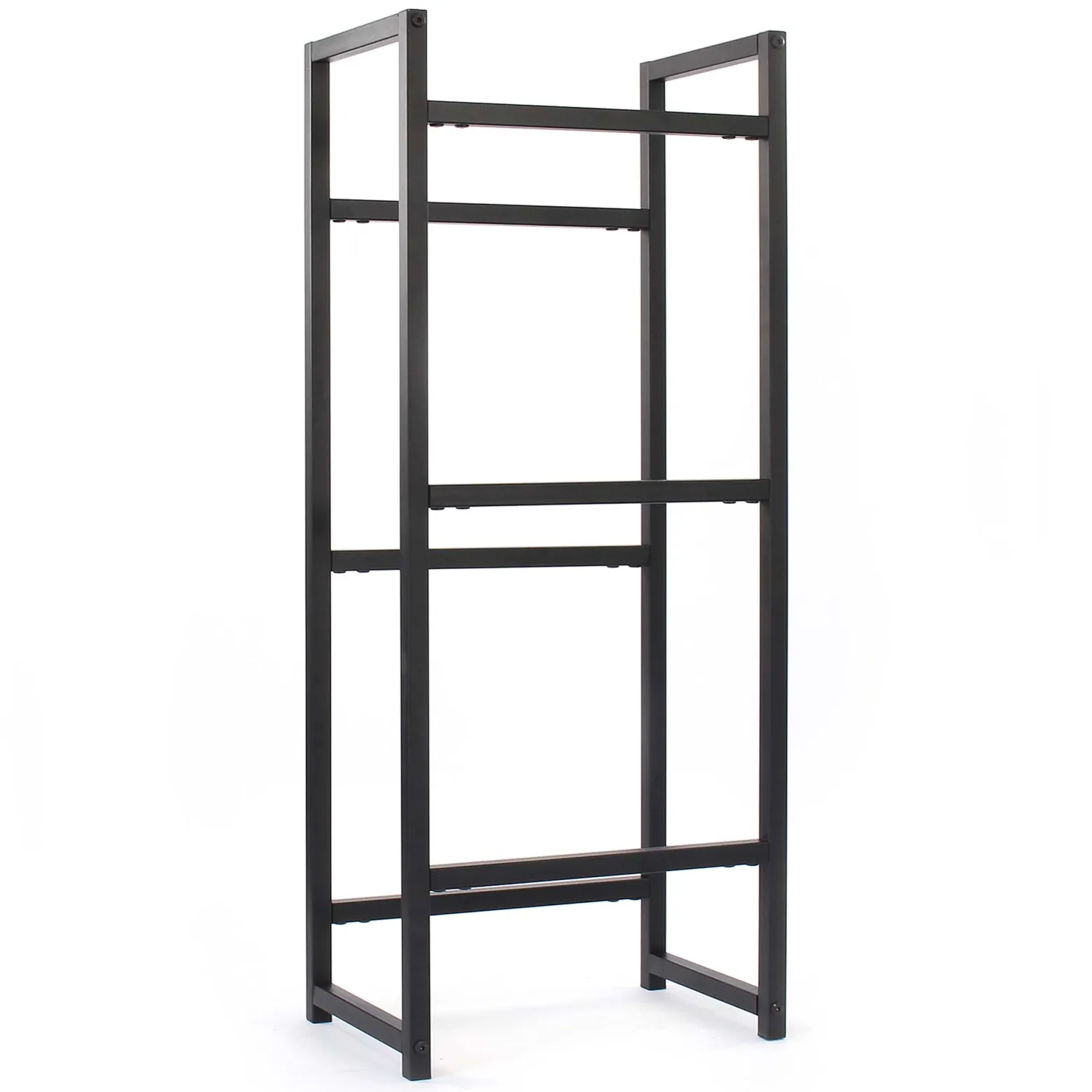 Toboli Getränkekistenregal für 3 Kästen, Kistenregal aus Stahl, 47 x 31 x 116 cm, 20kg pro Ebene