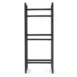 Toboli Getränkekistenregal für 3 Kästen, Kistenregal aus Stahl, 47 x 31 x 116 cm, 20kg pro Ebene