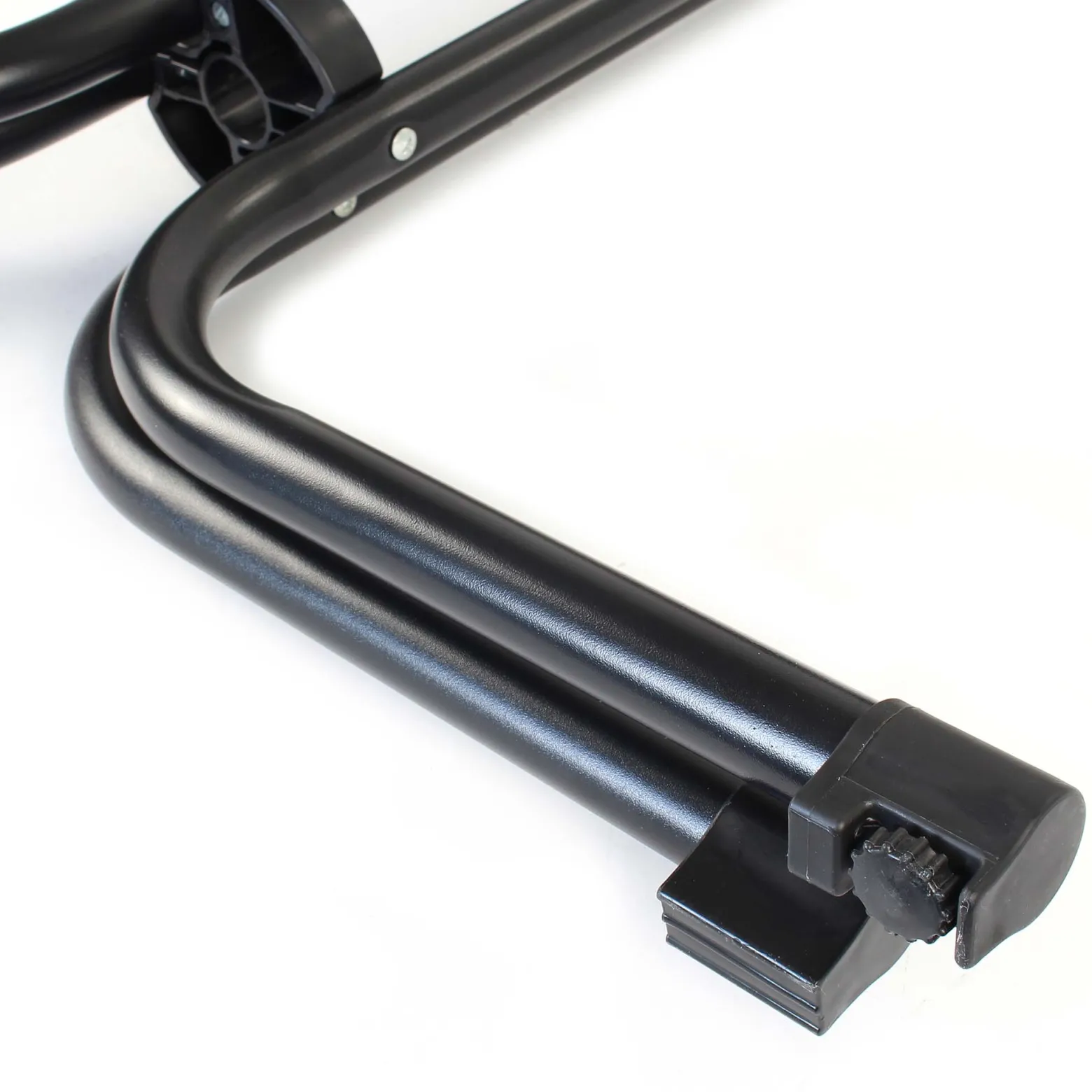 Toboli klappbarer Bistrotisch in Schwarz Ø80cm runder Stehtisch Indoor/Outdoor Klapptisch 110cm hoch