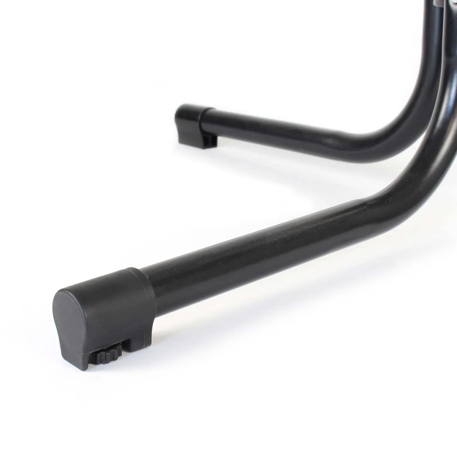 Toboli klappbarer Bistrotisch in Schwarz Ø80cm runder Stehtisch Indoor/Outdoor Klapptisch 110cm hoch