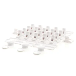Toboli 20x Magnetische Kindersicherung für Schrank und Schublade, Magnetschloss babysicher, unsichtbares Schrankschloss für Kinder und Haustiere