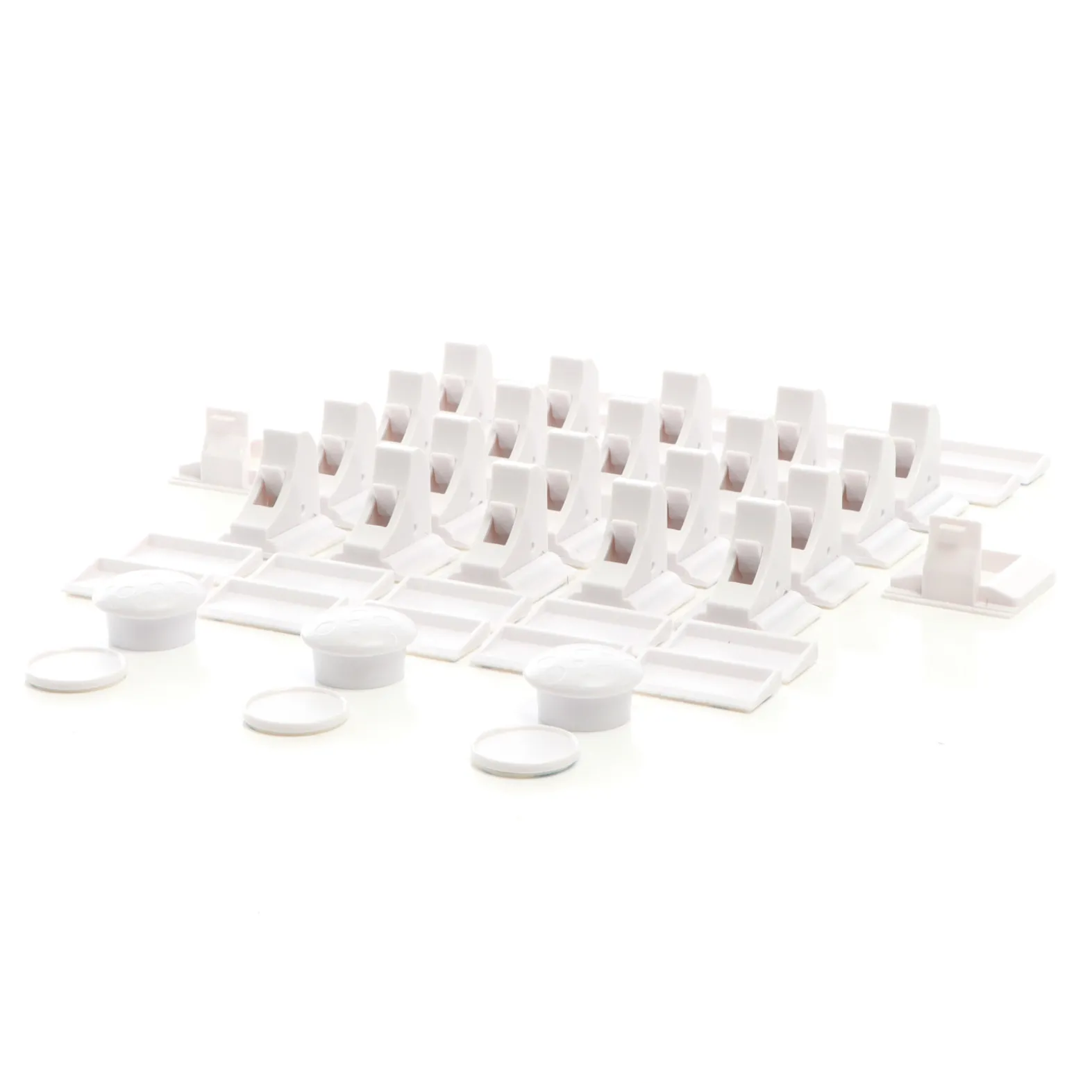 Toboli 20x Magnetische Kindersicherung für Schrank und Schublade, Magnetschloss babysicher, unsichtbares Schrankschloss für Kinder und Haustiere