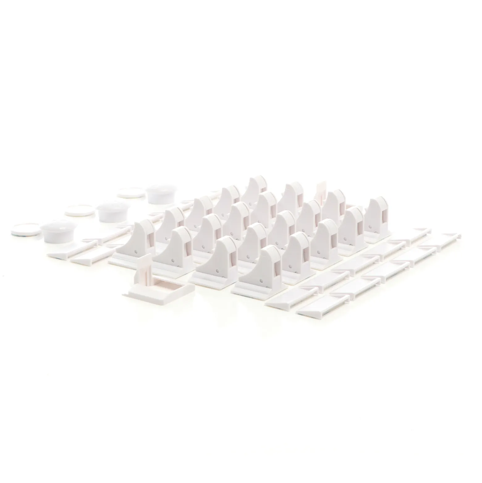 Toboli 20x Magnetische Kindersicherung für Schrank und Schublade, Magnetschloss babysicher, unsichtbares Schrankschloss für Kinder und Haustiere