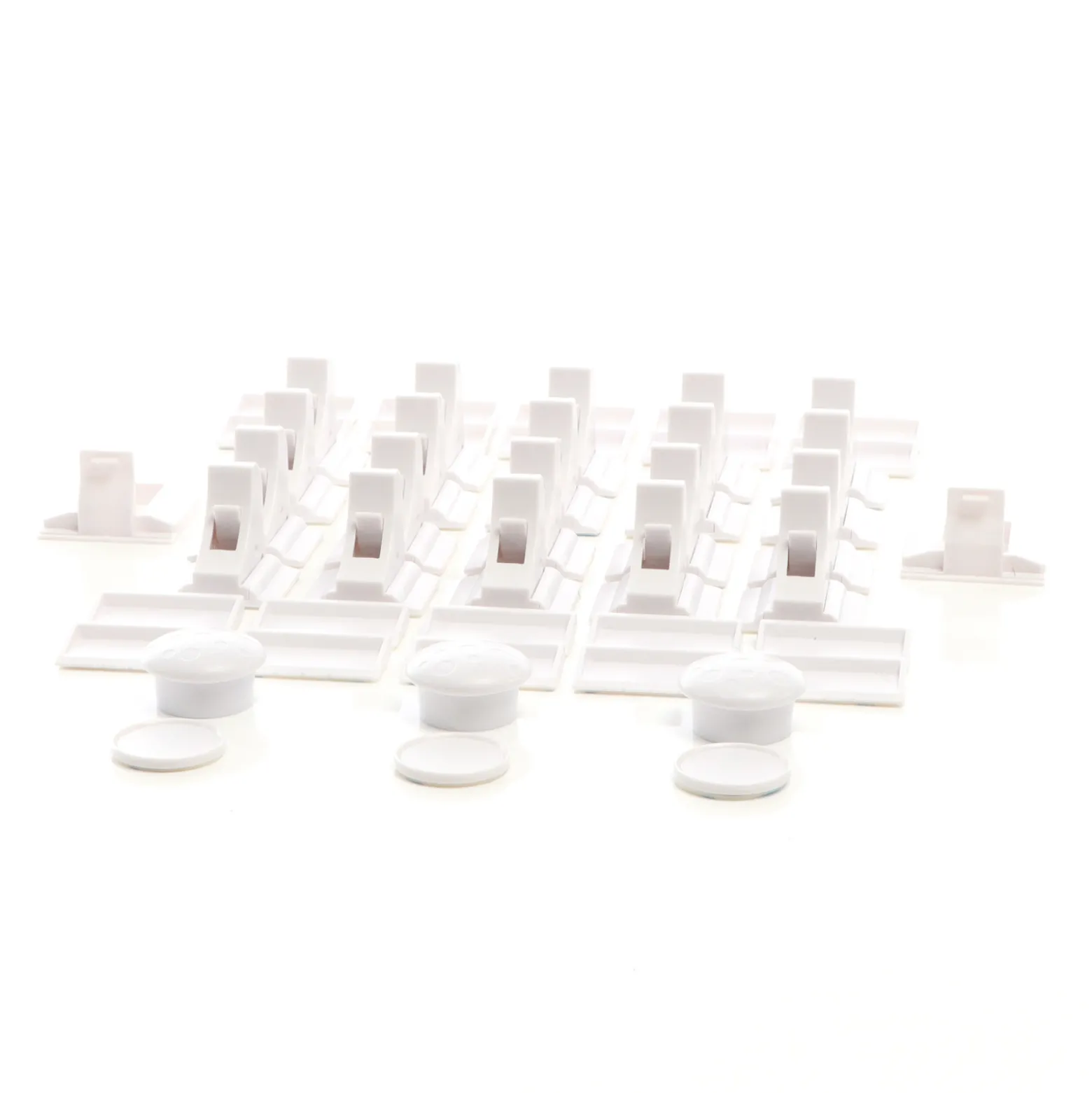 Toboli 20x Magnetische Kindersicherung für Schrank und Schublade, Magnetschloss babysicher, unsichtbares Schrankschloss für Kinder und Haustiere