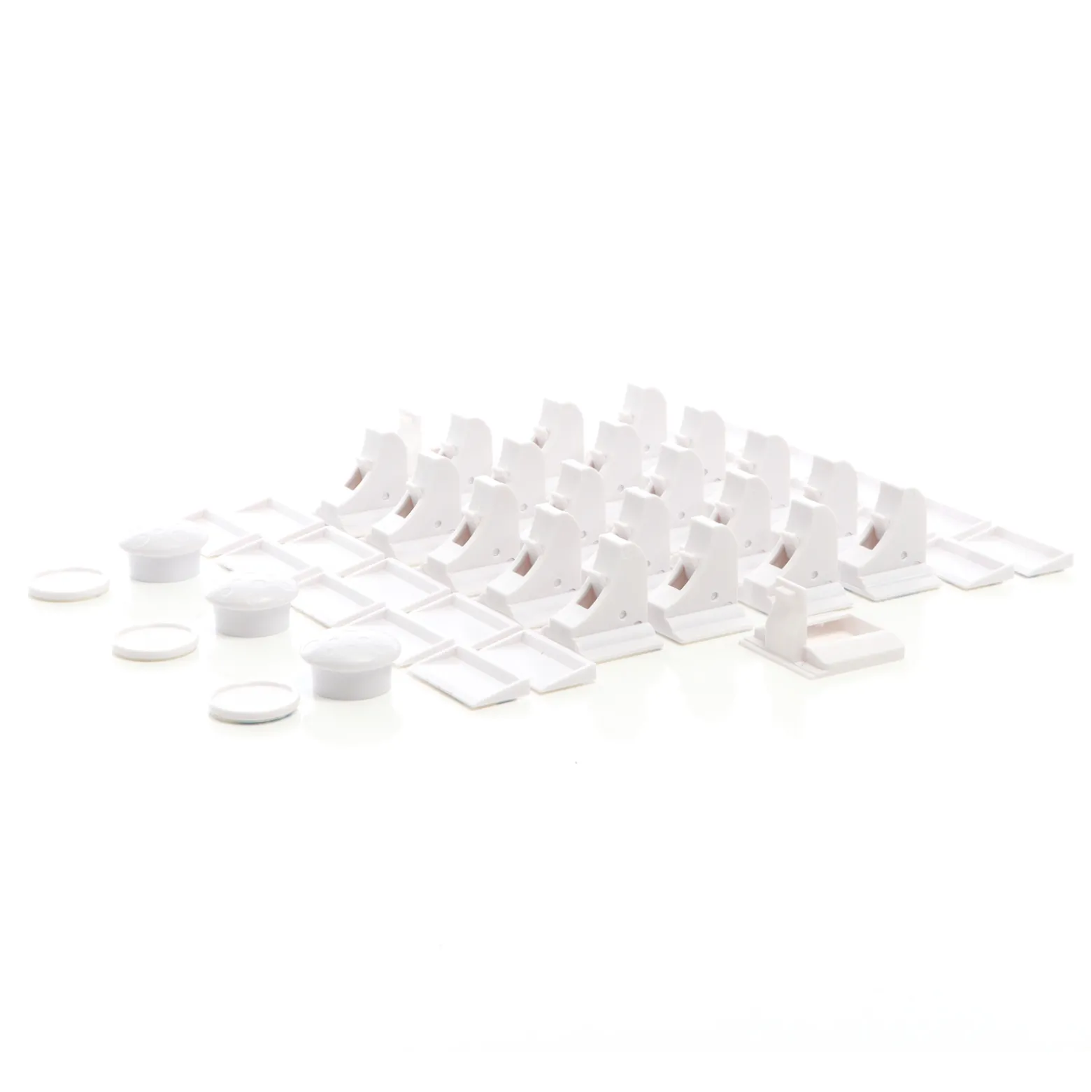 Toboli 20x Magnetische Kindersicherung für Schrank und Schublade, Magnetschloss babysicher, unsichtbares Schrankschloss für Kinder und Haustiere