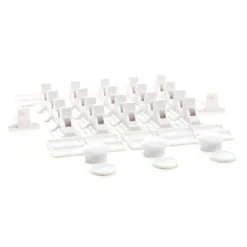 Toboli 20x Magnetische Kindersicherung für Schrank und Schublade, Magnetschloss babysicher, unsichtbares Schrankschloss für Kinder und Haustiere