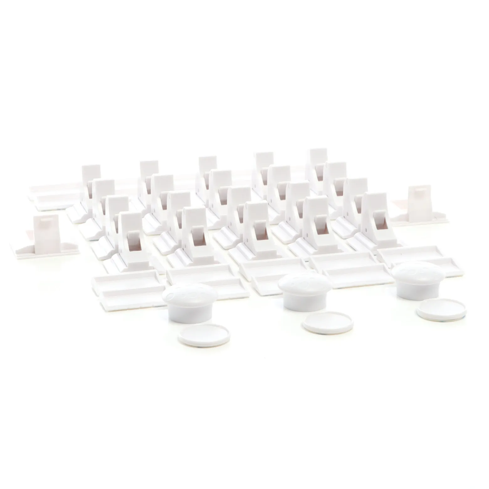 Toboli 20x Magnetische Kindersicherung für Schrank und Schublade, Magnetschloss babysicher, unsichtbares Schrankschloss für Kinder und Haustiere