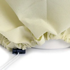 Toboli 2x Winterschutz für Pflanzen 80 x 100 cm, 70 g/m² Frostschutz aus Vlies, Pflanzenschutzhaube für Winter, UV-beständig, waschbar, mit Kordel