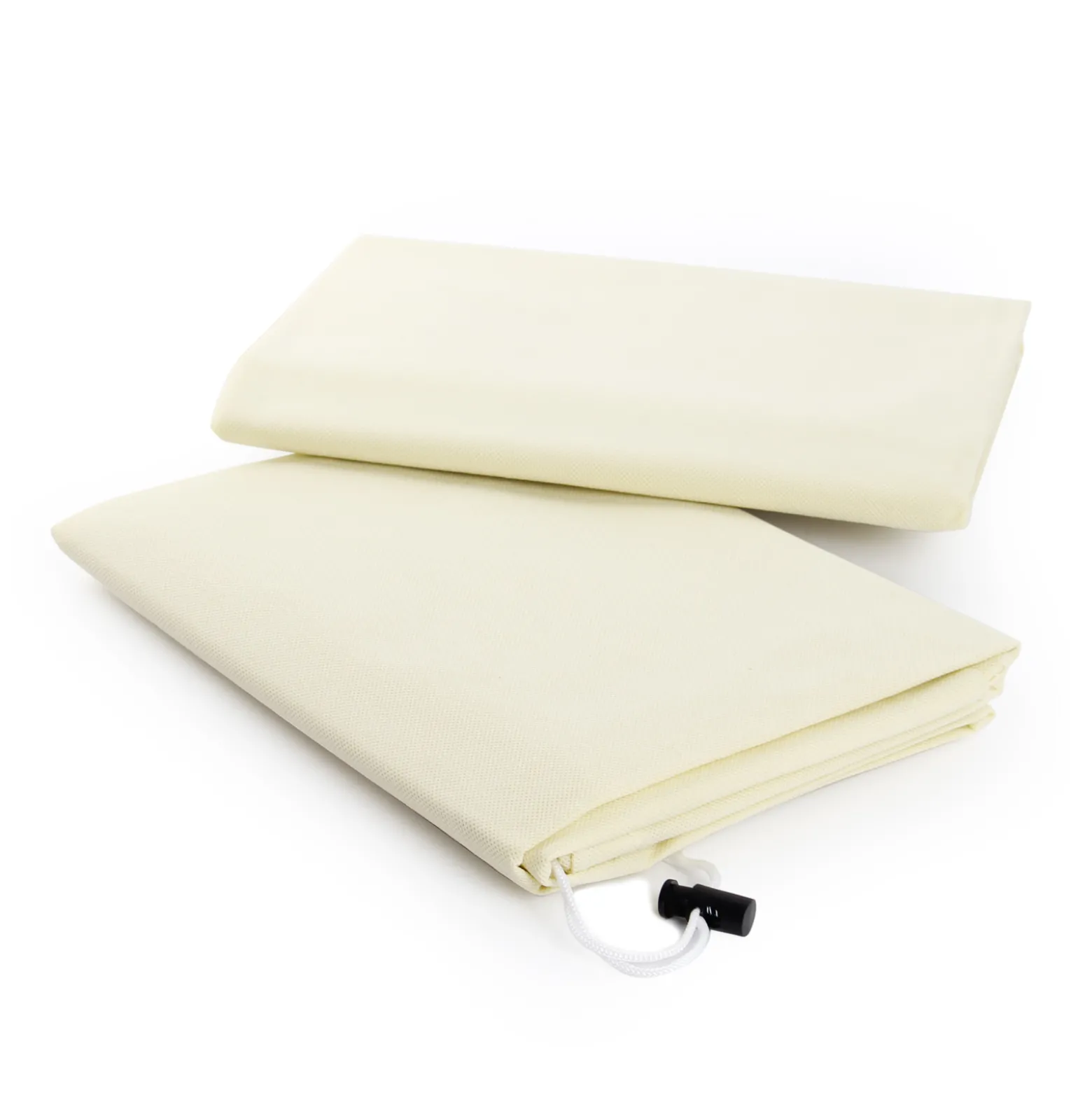 Toboli 2x Winterschutz für Pflanzen 120 x 180 cm, 70 g/m² Frostschutz aus Vlies, Pflanzenschutzhaube für Winter, UV-beständig, waschbar, mit Kordel