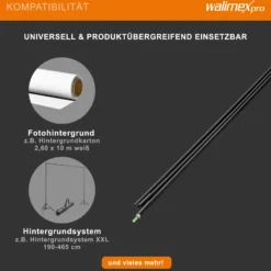 Walimex Beschwerungsstange für Hintergründe 280 cm