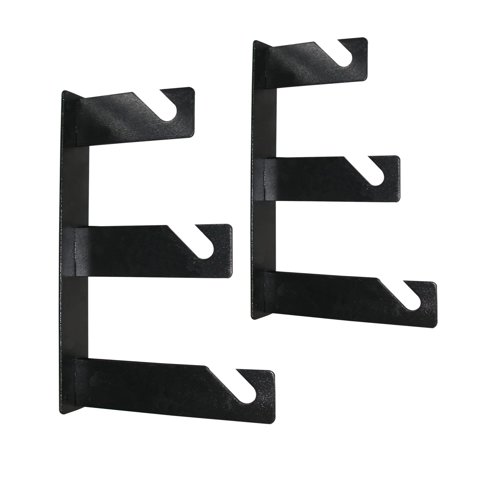 Walimex 2er-Set von 3-fach Hintergrundhaken - 210 x 40 x 330 mm - Belastbarkeit je Haken 6 kg - aus Metall - für Wand und Decke - Fotostudio Fotozubehör Kamera Zubehör für Fotohintergrund