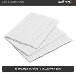 Walimex Haftpaste Value Pack Modellierpaste 300 g, wiederverwendbare Fixierpaste für Fotostudio, rückstandsfrei, nicht fettend