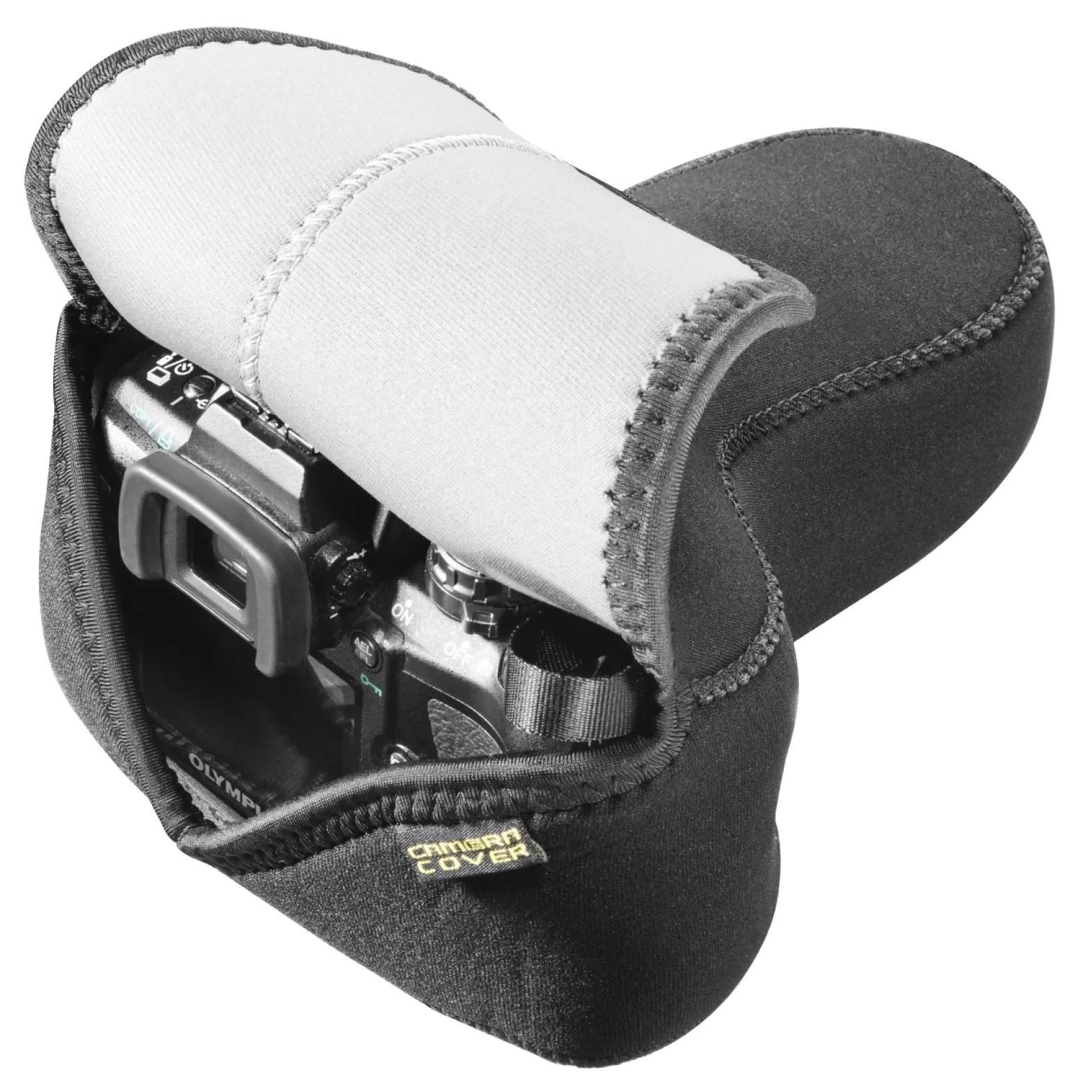 Walimex Kameratasche SBR 200 L wasserabweisende Neopren-Tasche für Kameras, Schutz vor Stößen, Kratzern & Feuchtigkeit