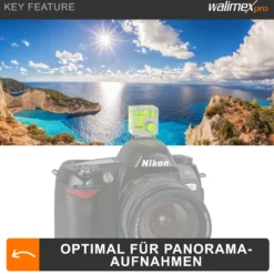 Walimex Kamera-Wasserwaage mit 3 Libellen - 25 x 25 x 29 mm - für Hoch- und Querformat - perfekte Ausrichtung mit Blitzschuh Montage - Fotografie Zubehör Outdoor Fotostudio