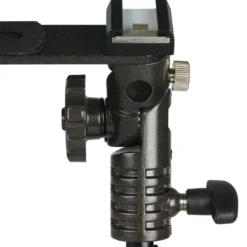 Walimex Klapp Blitzschiene mit Teleskop Arm - 280 x 155 x 79 mm - mit 1/4