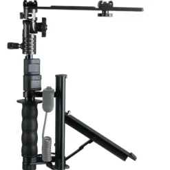 Walimex Klapp Blitzschiene mit Teleskop Arm - 280 x 155 x 79 mm - mit 1/4
