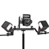 Walimex Makro Blitzschienensystem Pro, Schwarz, 17646