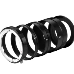 Walimex Makro Zwischenringsatz für Nikon F Bajonett 7 mm 13 mm 27 mm Set für Makrofotografie manueller Adapterring für Kamera Objektiv