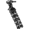 Walimex Multiflex-Stativ 16,5 cm flexibel biegbar Mini Stativ mit Schnellwechselplatte 1/4 Zoll, belastbar bis 750 g, Tischstativ für Kompaktkamera und Actioncam