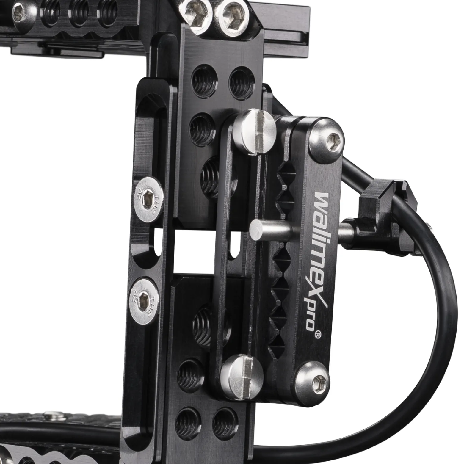 Walimex pro Aptaris Cable Protection Kabelschutz - mit 1/4" Befestigung - für Rig Systeme Foto Video Zubehör Studio