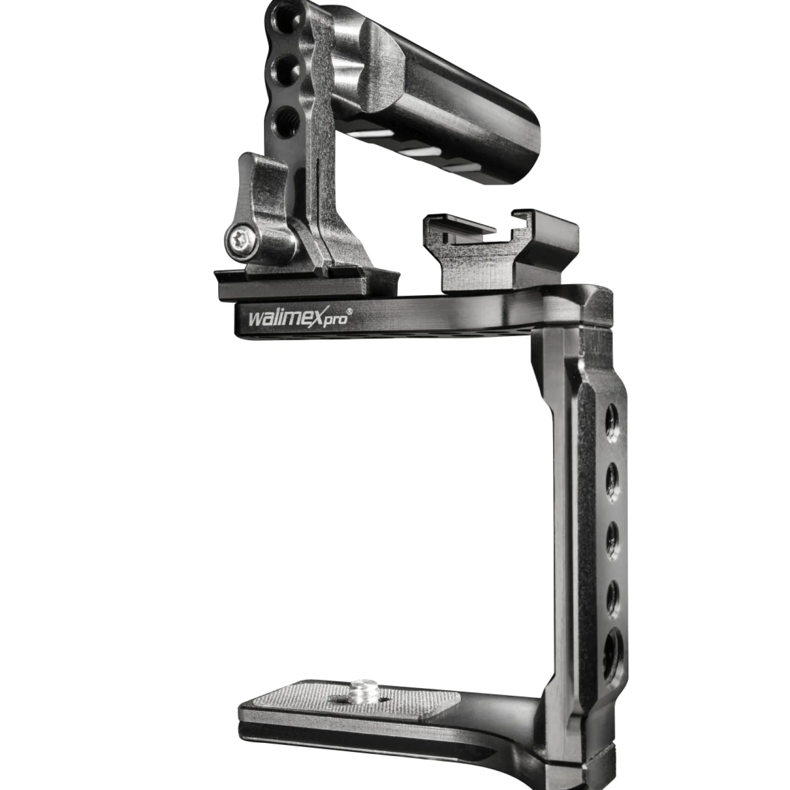 Walimex pro Aptaris Cage-System Universal - 1/4" und 3/8" Gewinde - für kompakte Systemkamera kompatibel mit vielen Marken - Kamerazubehör