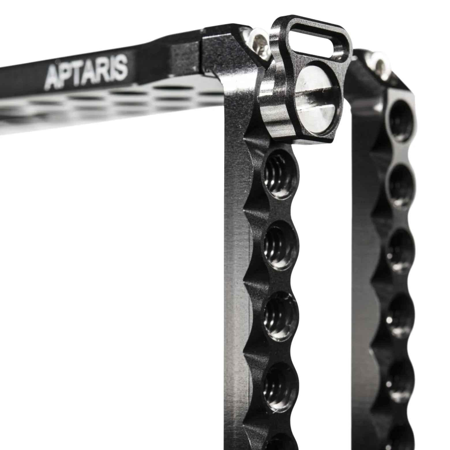 Walimex pro Aptaris Cage-System kompatibel mit Olympus OM-D E-M5 - zahlreiche 1/4" Gewinde - Kamerakäfig Rahmen - Kamerazubehör Studio On Location