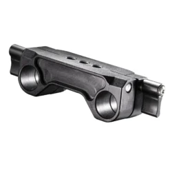 Walimex pro Aptaris 15 mm Rod Clamp - mit drei 1/4" Gewinden - für Rod-Klemme Video-Rig System Foto Video Zubehör Studio