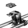 Walimex pro Aptaris Plate Stativplatte - mit 1/4" Gewinde - kompatibel mit Manfrotto P501 Standard - Schnellwechselplatte für Foto Video Zubehör Studio