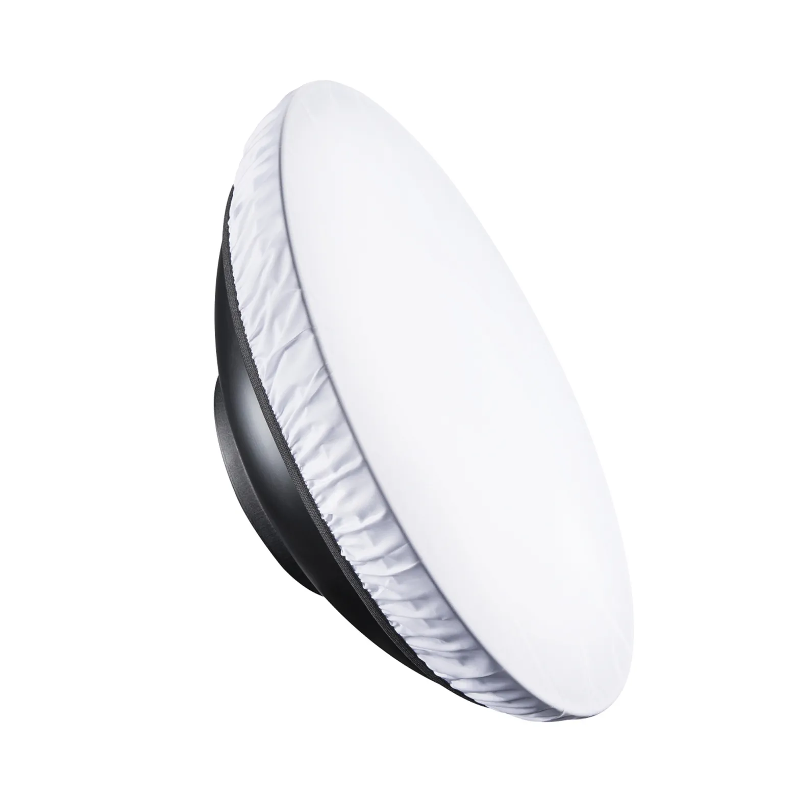 Walimex pro Diffusor für Beauty Dish Ø 40-41 cm, Lichtformer zum Aufziehen über den Reflektor, Fotozubehör ideal für Portät und Beautyfotografie