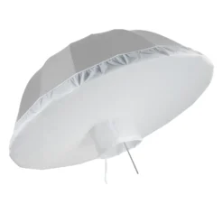 Walimex pro Diffusor für Parabol Reflexschirme Ø 129 cm – Lichtdiffusor für weiches, gleichmäßiges Licht in Fotostudio und Porträtfotografie