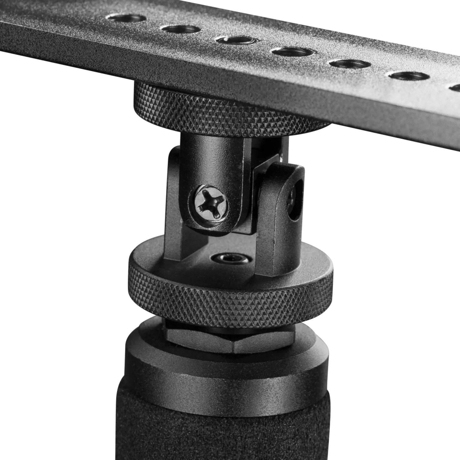 Walimex Pro Easy Balance Four Schwebestativ für leichte Kamera und Camcorder bis 1,35 kg mit drehbarem Handgriff für ruhige Videoaufnahmen