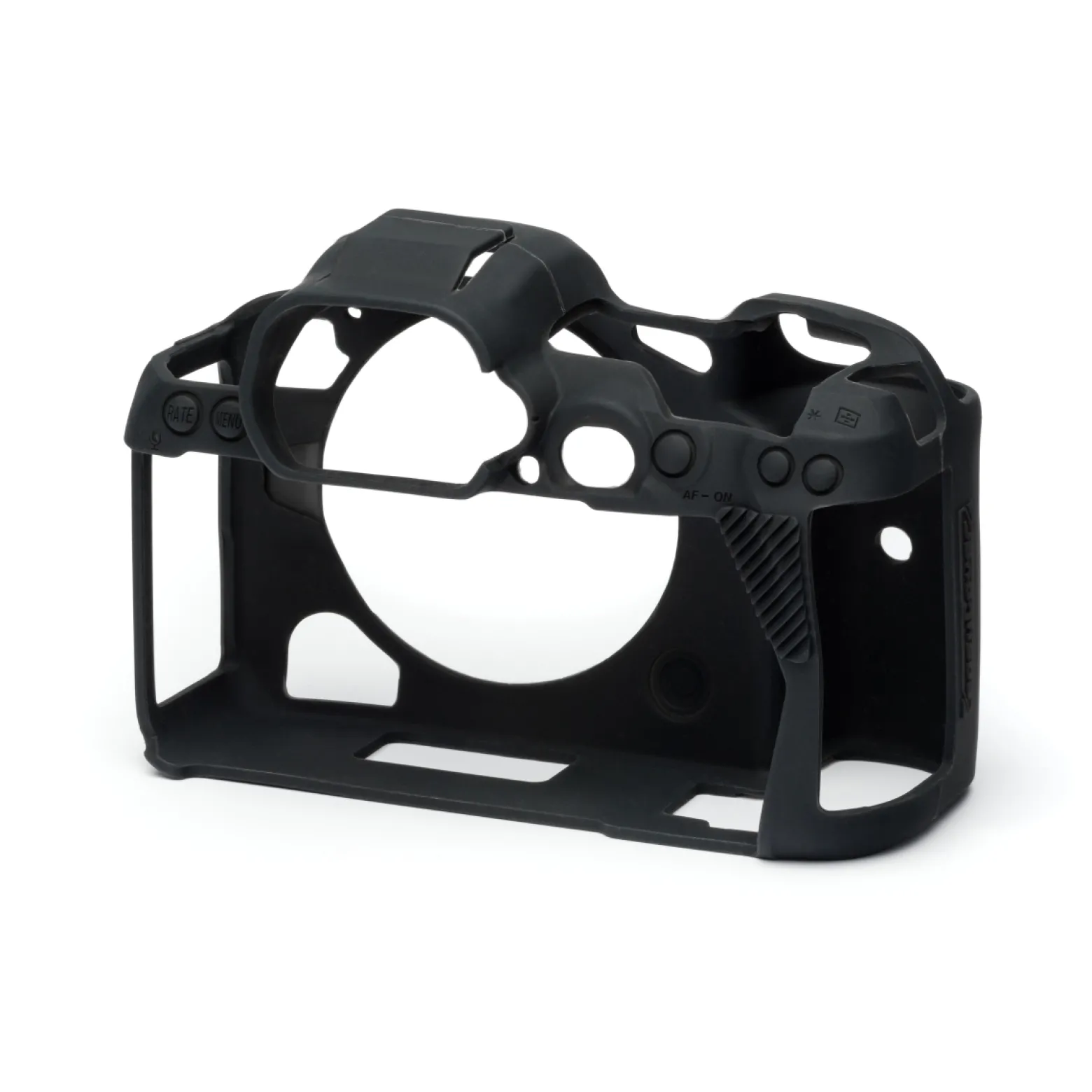 Walimex pro easyCover Kamera Schutzhülle kompatibel mit Canon EOS R5/R6, rutschsichere Silikonhülle, Kameraabdeckung für uneingeschränkte Bedienbarkeit