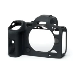 Walimex pro easyCover Kamera Schutzhülle kompatibel mit Canon EOS R5/R6, rutschsichere Silikonhülle, Kameraabdeckung für uneingeschränkte Bedienbarkeit