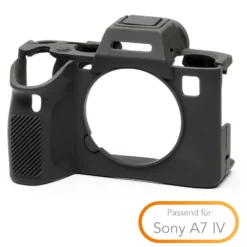 Walimex pro easyCover Kamera Schutzhülle kompatibel mit Sony A7 IV, rutschsichere Silikonhülle, Kameraabdeckung für uneingeschränkte Bedienbarkeit