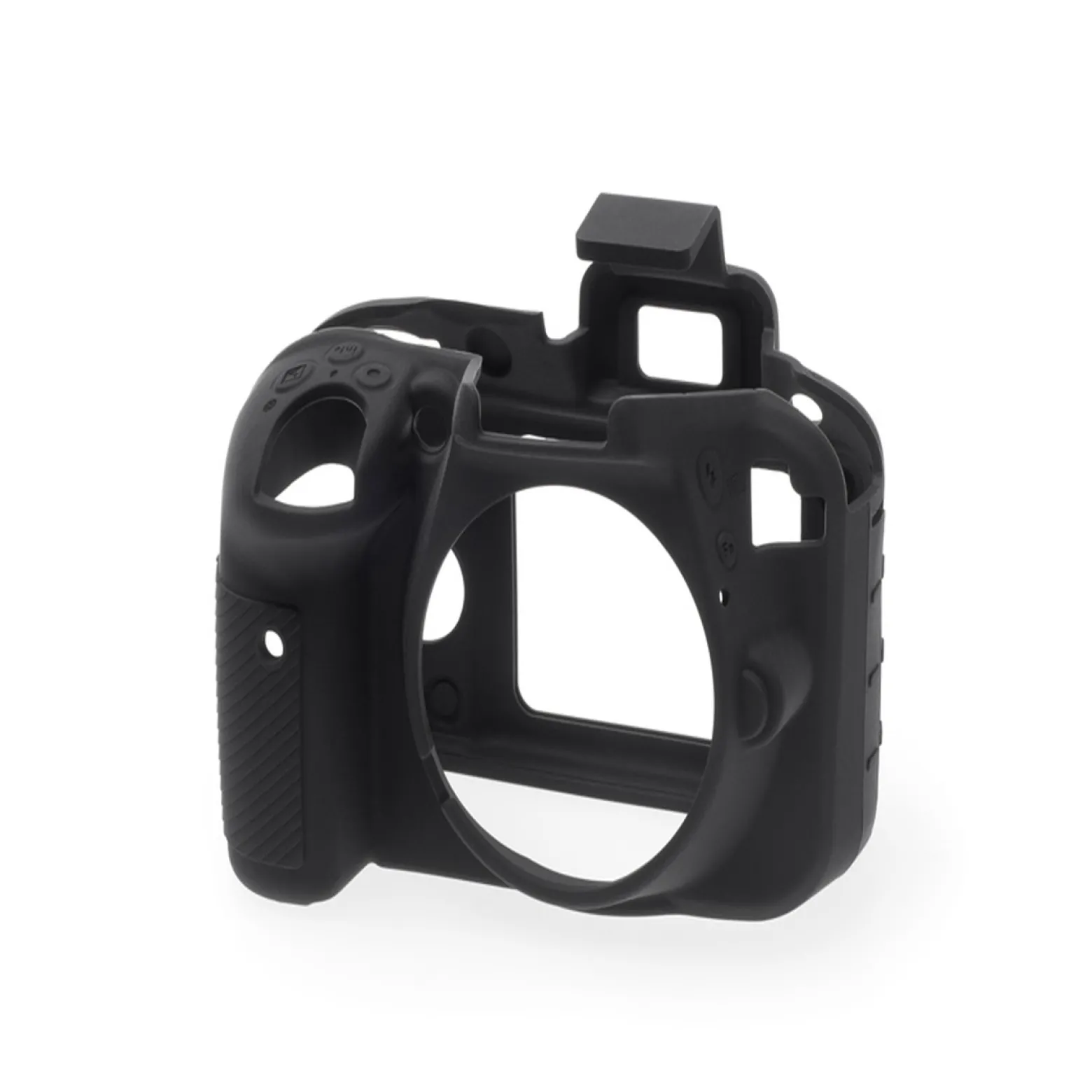 Walimex pro easyCover Kamera Schutzhülle kompatibel mit Nikon D3300/3400, rutschsichere Silikonhülle, Kameraabdeckung für uneingeschränkte Bedienbarkeit