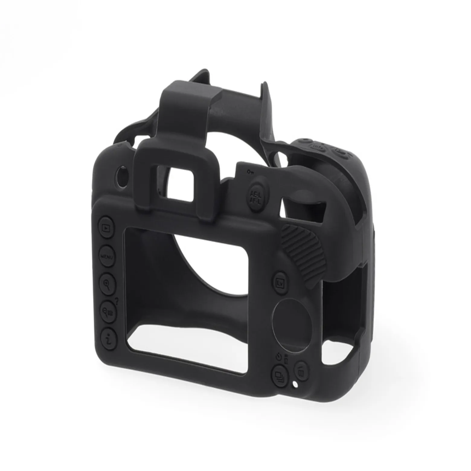 Walimex pro easyCover Kamera Schutzhülle kompatibel mit Nikon D3300/3400, rutschsichere Silikonhülle, Kameraabdeckung für uneingeschränkte Bedienbarkeit