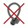 Walimex pro flexibler TTL Schwanenhals - 340 x 40 x 40 mm - aus Metall - Blitzhalterung für Blitzschuh TTL-fähiger Kameras/Blitze - kompatibel mit Nikon