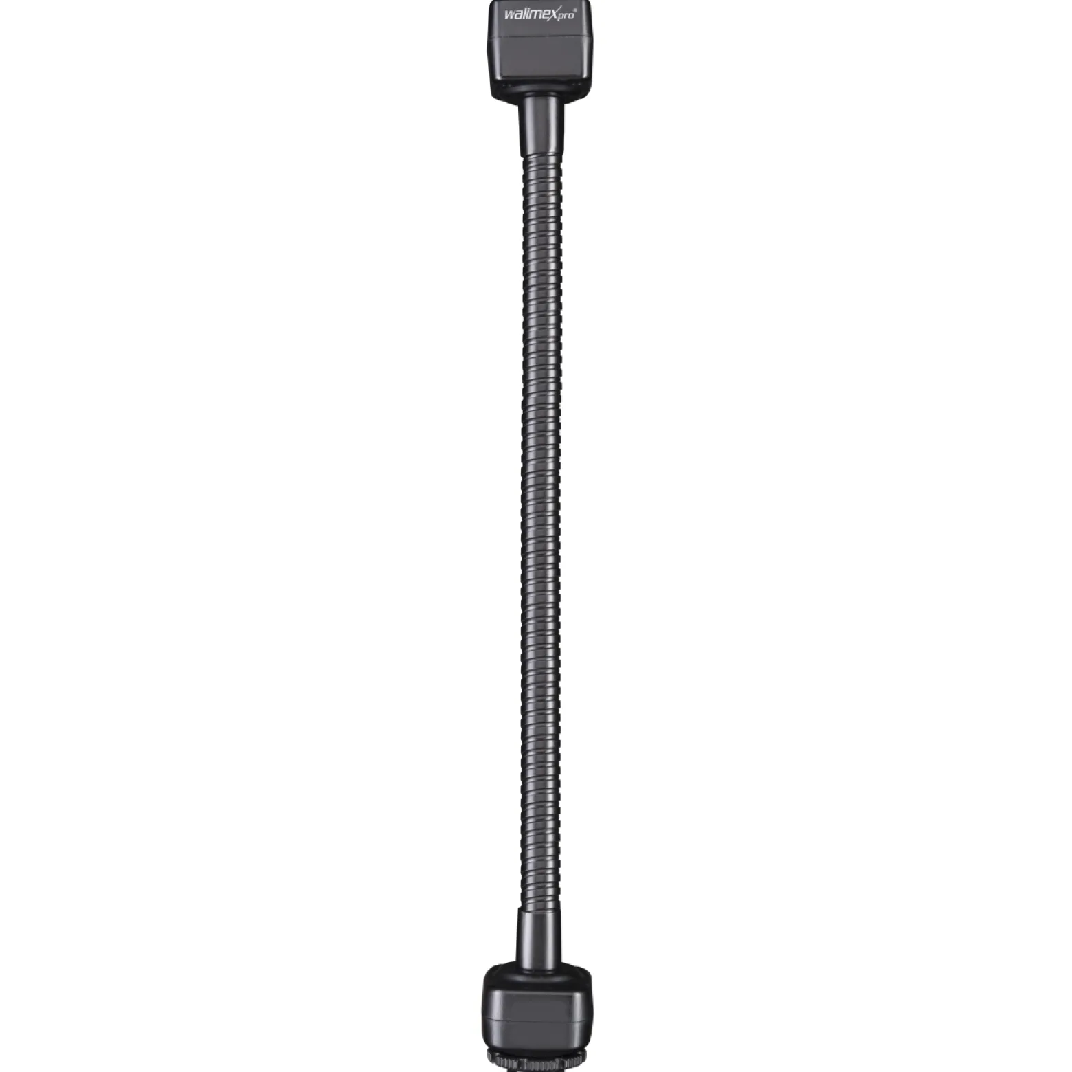 Walimex pro flexibler TTL Schwanenhals - 340 x 40 x 40 mm - aus Metall - Blitzhalterung für Blitzschuh TTL-fähiger Kameras/Blitze - kompatibel mit Nikon