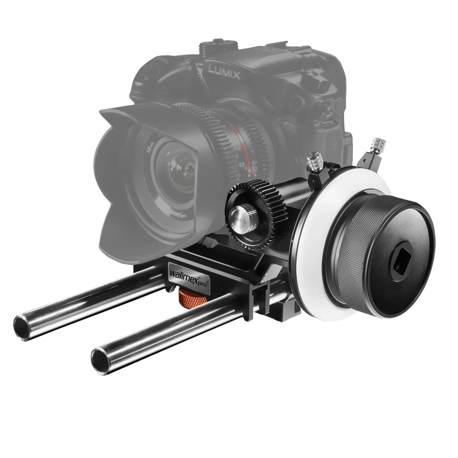 Walimex Pro Follow Focus Snap-On Pro schwarz/orange