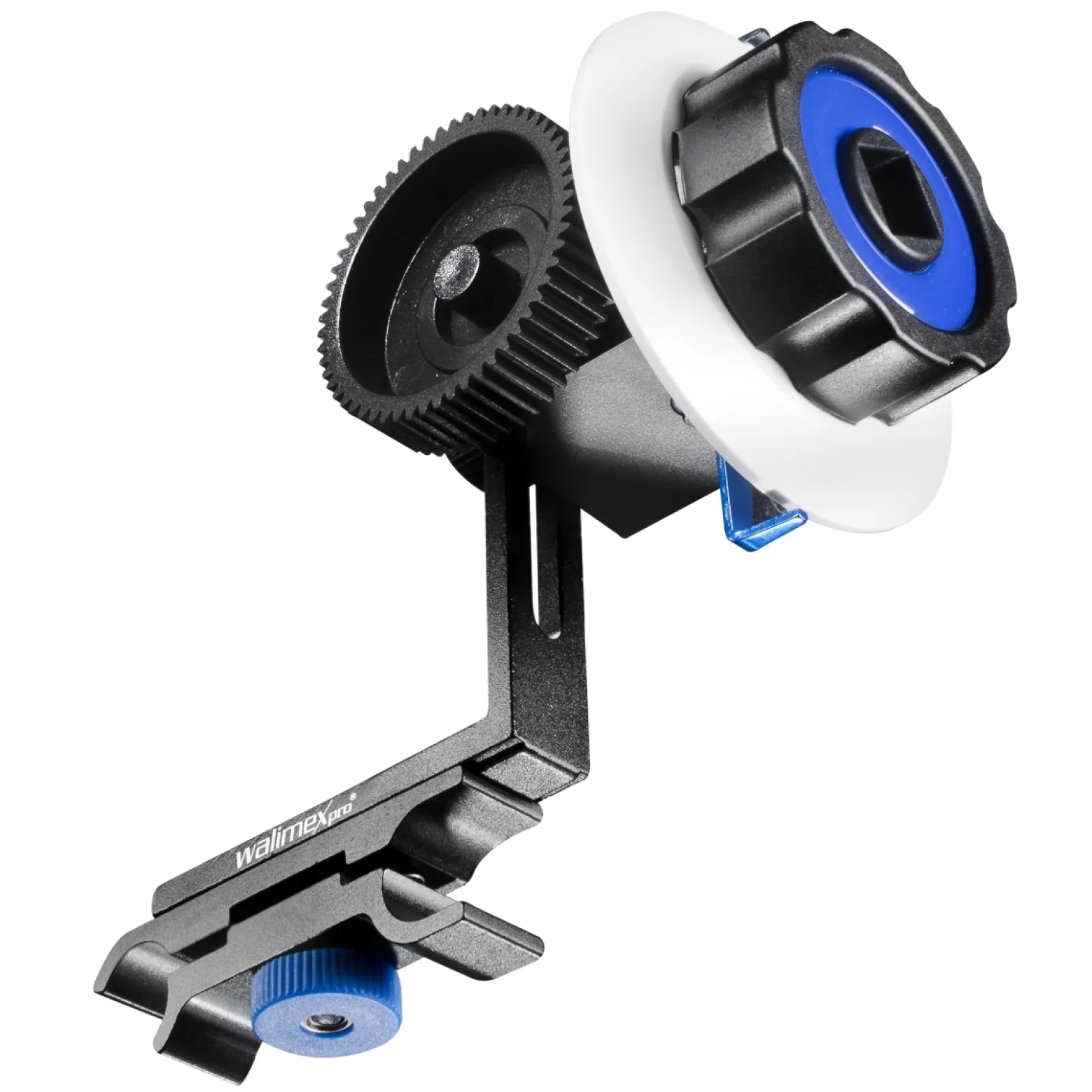 Walimex pro Follow Fokus F0 Schärfezieheinrichtung 15 mm für DSLR und Systemkameras präzises Scharfstellen