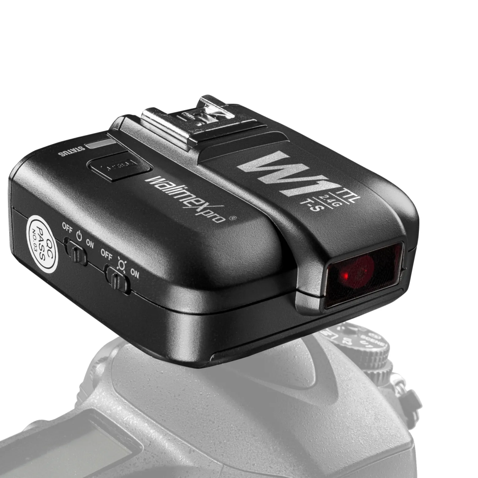 Walimex pro Funkauslöser W1 TTL T-S für Sony Kamera, Funk Fernbedienung und Funk Auslöser für Flash2Go 600 TTL, Light Shooter 360 TTL, Transmitter 21709