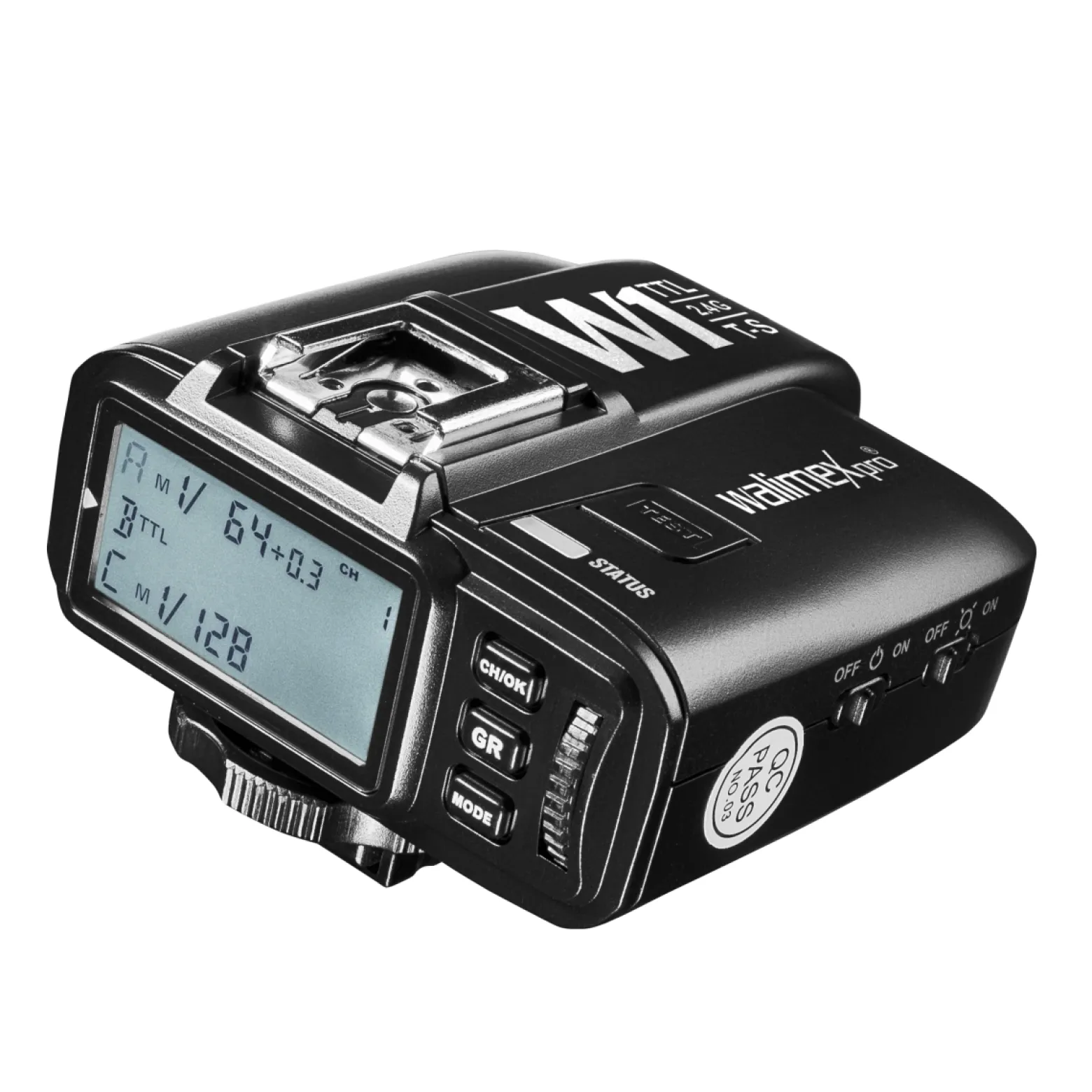 Walimex pro Funkauslöser W1 TTL T-S für Sony Kamera, Funk Fernbedienung und Funk Auslöser für Flash2Go 600 TTL, Light Shooter 360 TTL, Transmitter 21709