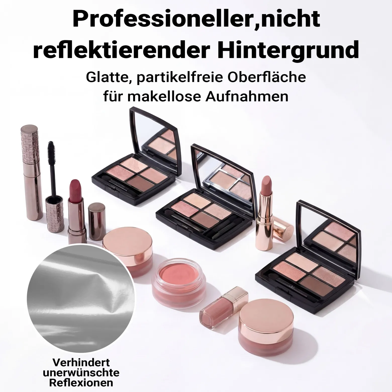 Walimex pro Hintergrundkarton 2,60 x 10 m weiß, robuster Fotohintergrund aus Karton, Fotoleinwand als Backdrop für Fotostudio, reflexfrei, strapazierfähig, ideal für Produktfotografie