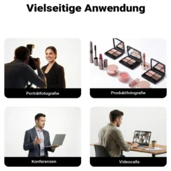 Walimex pro Hintergrundkarton 2,60 x 10 m weiß, robuster Fotohintergrund aus Karton, Fotoleinwand als Backdrop für Fotostudio, reflexfrei, strapazierfähig, ideal für Produktfotografie