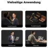 Walimex pro Hintergrundkarton 2,60x10m, schwarz