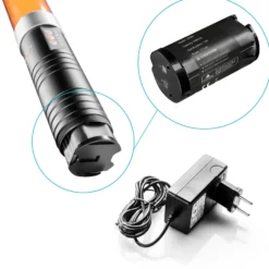 Walimex pro Ice Sword 300 Plus LED Stableuchte, Leuchtstab mit variabler Farbtemperatur, Videoleuchte mit Fernbedienung, Studiolicht für Freihandnutzung oder Stativ