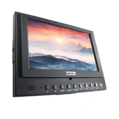 Walimex pro LCD Monitor Director 7 Zoll 17,8 cm Kamera Monitor mit Full HD Unterstützung, Peaking, False Colour, Histogramm, frei belegbare Funktionstasten